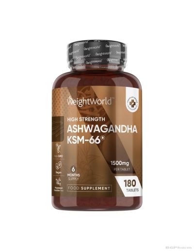 Aшваганда екстракт KSM-66® 150 мг х 180 таблетки Weight World