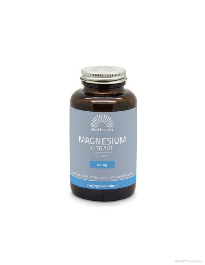 Магнезий цитрат 400мг х 180 капсули Mattisson Healthstyle