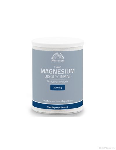 Магнезий бисглицинат (хелат) 220 мг x 200 гр на прах Mattisson Healthstyle