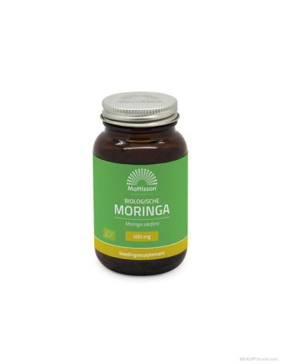 Моринга био екстракт 400 мг х 60 капсули Mattisson Healthstyle | Moringa