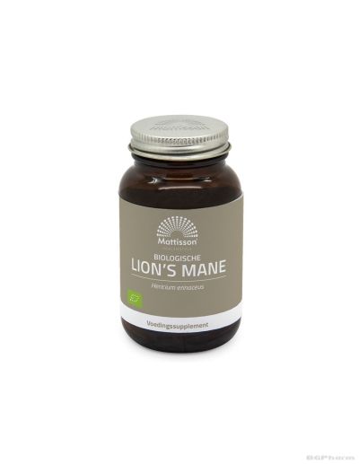 Лъвска грива био екстракт х 60 капсули Mattisson Healthstyle | Lion's Mane