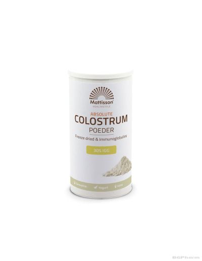 Коластра на прах х 125 гр Mattisson Healthstyle | Colostrum