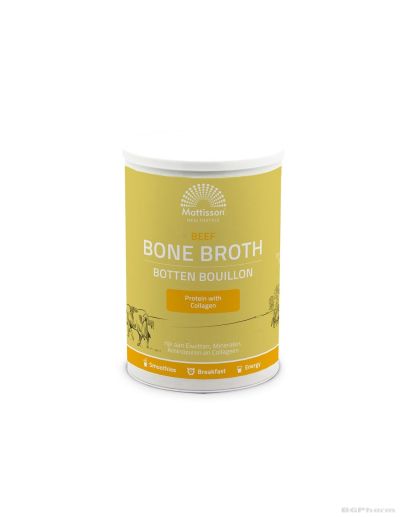 Телешки костен бульон на прах 250 гр Mattisson Healthstyle