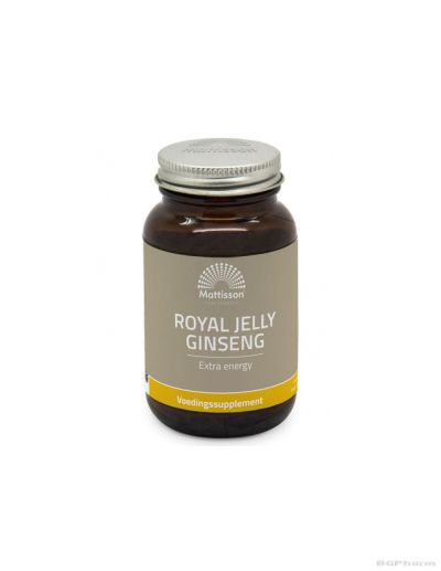  Пчелно млечице + Азиатски Женшен х 60 капсули Mattisson Healthstyle