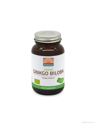 Гинко Билоба екстракт 83,33 mg х 60 капсули Mattisson Healthstyle