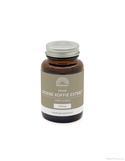 Зелено кафе 500 мг x 60 капсули Mattisson Healthstyle