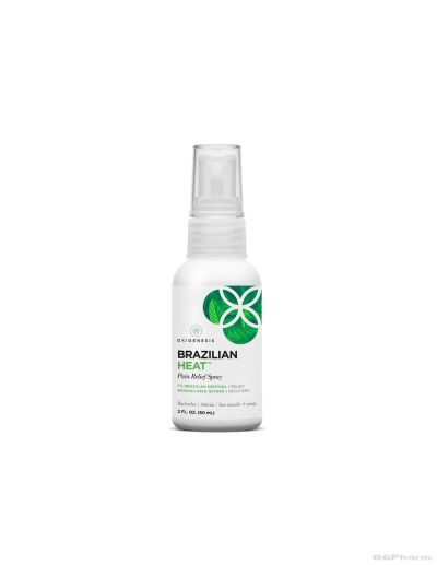 Обезболяващ спрей за мускули и стави с бразилски ментол, водорасли и MSM х 60 мл Oxigenesis
