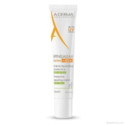 А-дерма ЕПИТЕЛИАЛ Защитен възстановяващ крем SPF50+ 40 мл | Epitheliale A-Derma