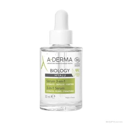 А-дерма БИОЛОДЖИ Хиалуронов серум за лице 3в1 30 мл |Biology Hyalu A-Derma