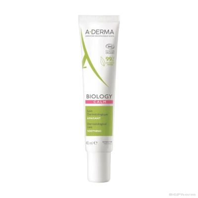 А-дерма БИОЛОДЖИ КАЛМ успокояващ крем за лице 40 мл |Biology Calm A-Derma