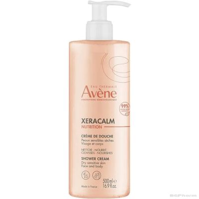 Авен КСЕРАКАЛМ НУТРИШЪН Душ гел х 500 мл | Avene Xeracalm Nutrition