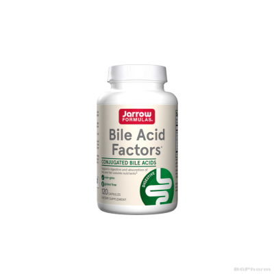 Жлъчни Киселини конюгирани 250 мг х 120 капсули ДЖАРОУ | Jarrow Formulas Bile Acid Factors