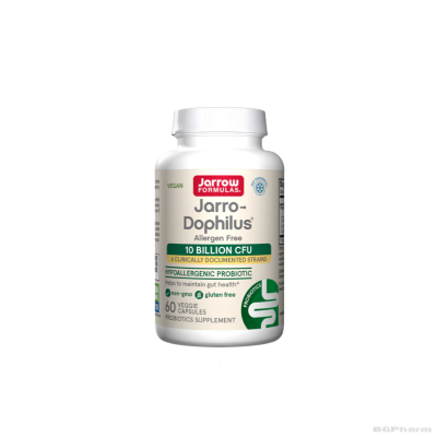 ДЖАРОУ ДОФИЛУС Пробиотик без алергени х 60 капсули | Jarrow Formulas Jarro-Dophilus Alergen Free