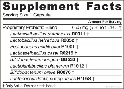 ДЖАРОУ ДОФИЛУС Пробиотик 10 млрд CFU х 60 капсули | Jarrow Formulas Jarro-Dophilus