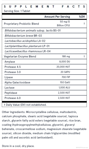 ДЖАРОУ ДОФИЛУС 5 млрд Пробиотик за добро храносмилане 30 капсули | Jarrow Formulas Jarro-Dophilus® Digest Sure