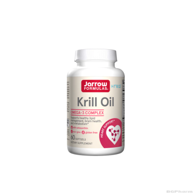 Масло от крил 1200 мг х 60 капсули ДЖАРОУ | Jarrow Formulas Krill Oil