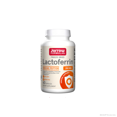 Лактоферин 250 мг х 60 капсули ДЖАРОУ | Jarrow Formulas Lactoferrin