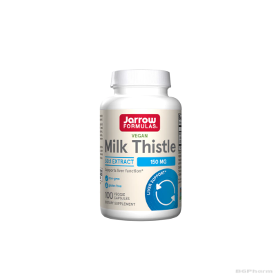 Бял трън екстракт 150 мг х 100 капсули ДЖАРОУ | Jarrow Formulas Milk Thistle Silymarin 150mg (30:1 Exract) -