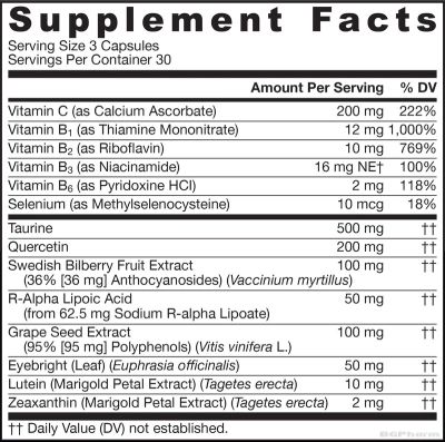 ВИЖЪН ОПТИМАЙЗЪР Формула за очи х 180 капсули ДЖАРОУ | Jarrow Formulas Vision Optimizer