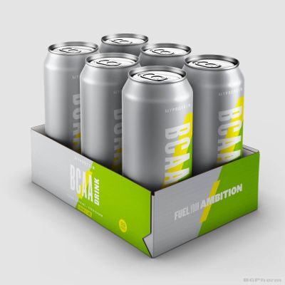 БЦАА Верижно разклонени аминокиселини НАПИТКА 330 мл х 6 броя МАЙПРОТЕИН | Myprotein BCAA Drink