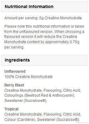 Креатин монохидрат ИМПАКТ х 500 гр МАЙПРОТЕИН | Myprotein Creatine Monohydrate Powder