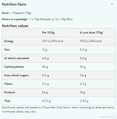 Протеиново барче с овесени ядки 75 гр х 12 броя МАЙПРОТЕИН | Myprotein Oat Bakes