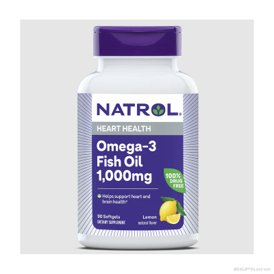 Натрол Омега 3 Рибено масло 1000 мг х 150 капсули | Natrol Omega-3 Fish Oil