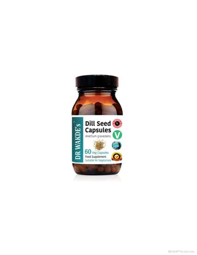 Копър семена Аюрведа 470 мг х 60 капсули DR WAKDE’s | Dill Seed