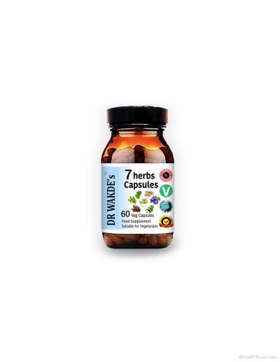 7 Билки Аюрведа при безсъние и стрес х 60 капсули DR WAKDE’s | 7 Herbs