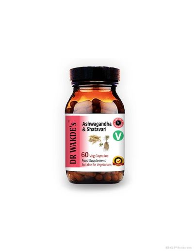 Ашваганда и Шатавари (Аспарагус) екстракт х 60 капсули DR WAKDE's | Ashwagandha & Shatavari