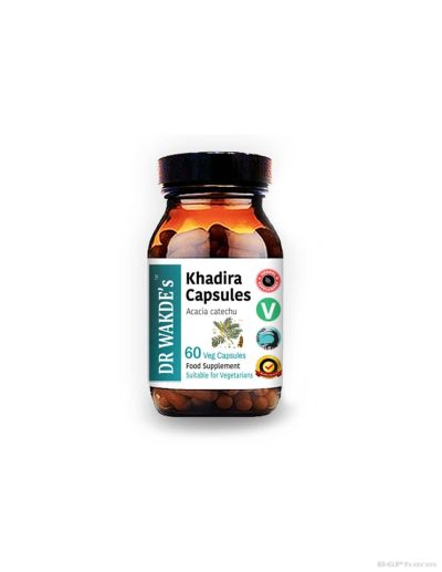 Акация катеху при възпаление на червата, артрит и астма х 60 капсули DR WAKDE's | Khadira