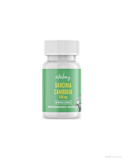 Гарциния камбоджа екстракт х 90 капсули Vitabay | Garcinia Cambogia Extract