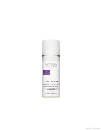 Сребърен крем с микросребро и салицилова киселина 50 мл Vitabay | Care Silver Cream